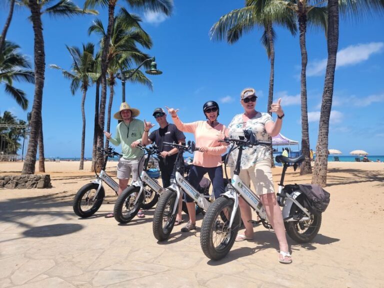 Oahu: Diamond Head E-bike Scenic Ride - A Step-by-Step Breakdown of the Itinerary