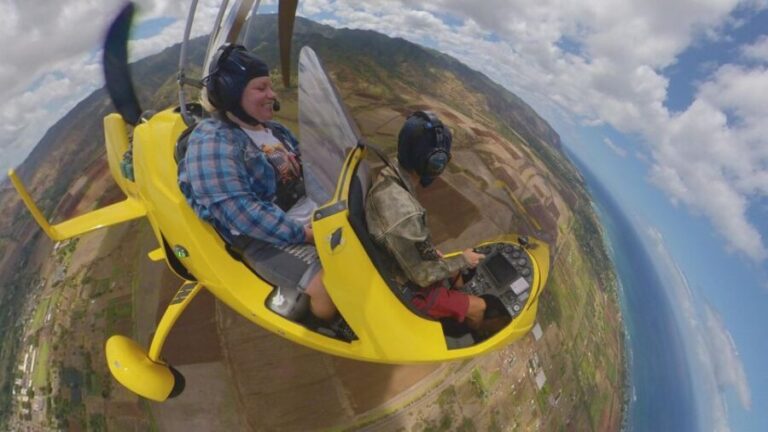 Oahu: Gyroplane Flight over North Shore of Oahu Hawaii - Is It Worth the Price?