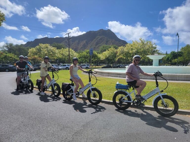 Oahu: Honolulu E-Bike Ride and Diamond Head Hike - The Sum Up