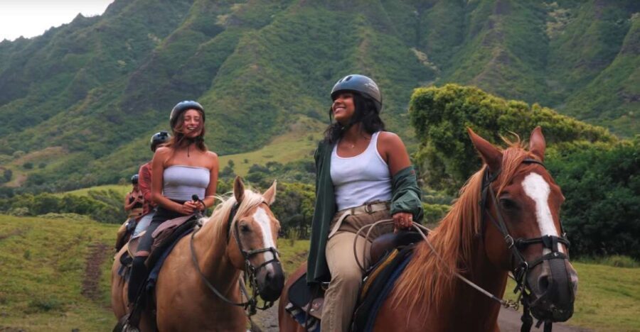 Oahu: Kualoa Hills and Valleys Horseback Riding Tour - The Itinerary in Detail