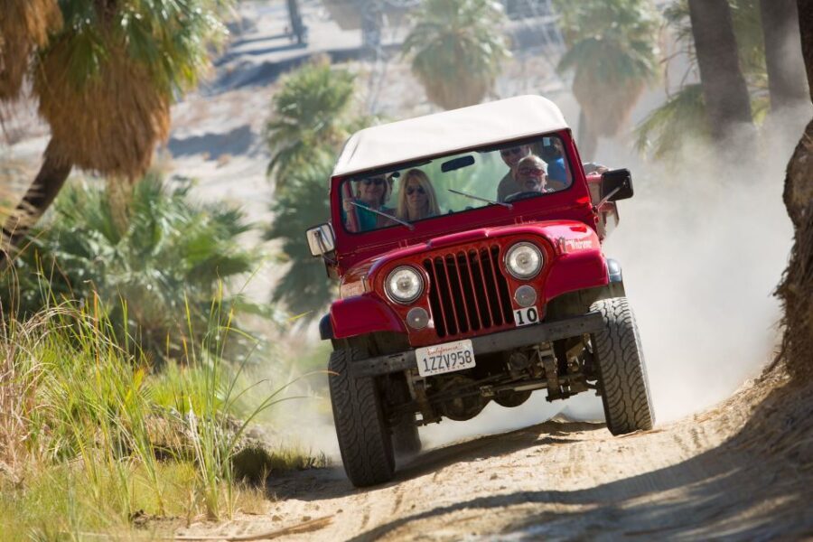 Palm Springs: San Andreas Fault Open-Air Jeep Tour - Detailed Breakdown of the Itinerary