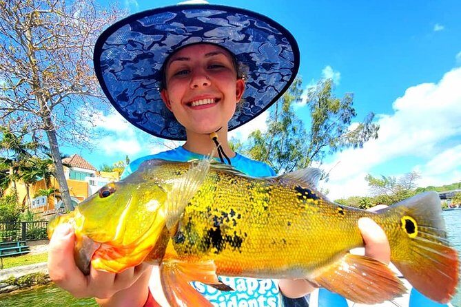 Peacock Bass Fishing Trip near Miami South Beach - Exploring Miami’s Waterways from the Water