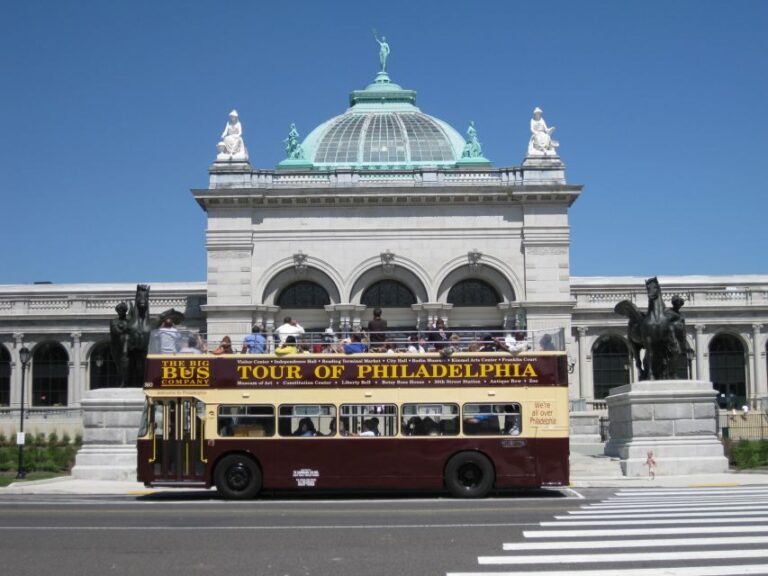 Philadelphia: Double-Decker Sightseeing Bus Tour - FAQs