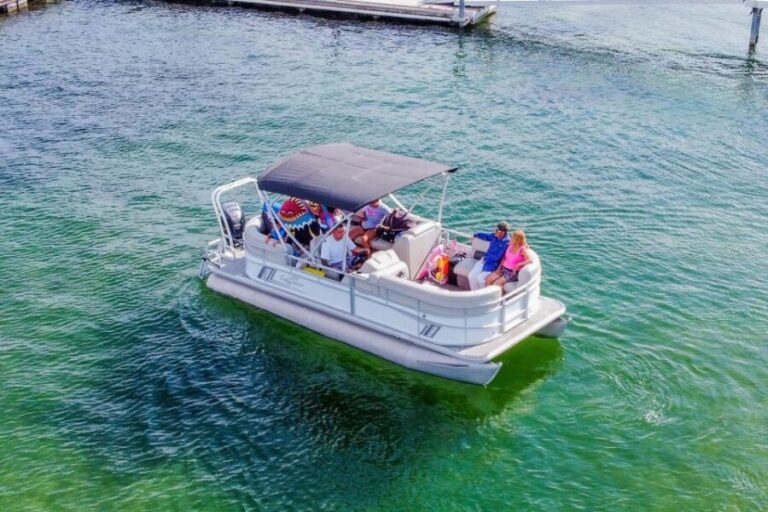 Pontoon Boat Rental - 4 hour rental or 6 hour rental - What Makes This Rental Stand Out?