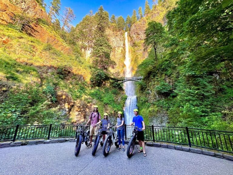 Portland: Multnomah Falls E-Bike Tour in the Columbia Gorge - Why This Tour Works Well
