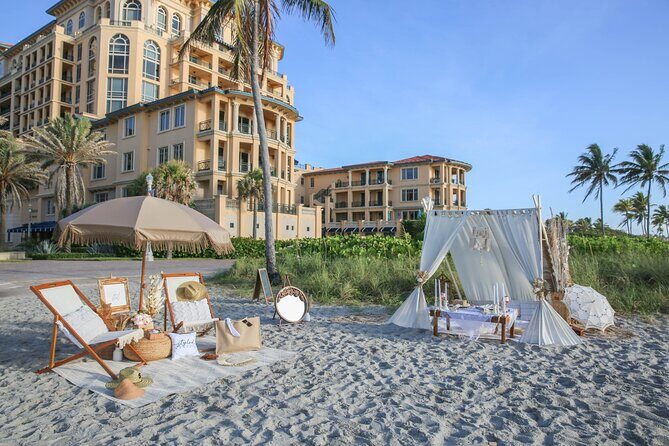 Premiere Luxury Sunrise Picnic in Hollywood Beach with Tented Oasis and more. - The Value of the Experience
