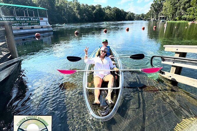 Private Guided Clear Kayak/Paddleboard Rentals on Rainbow River - The Scenic Views and Natural Beauty