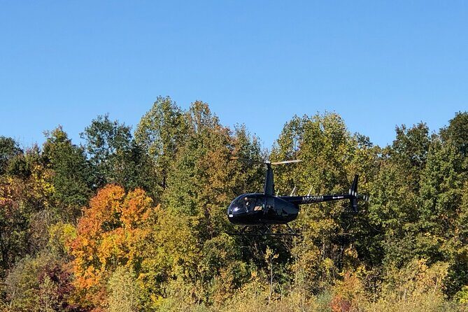 Private Hudson Valley Fall Foliage Helicopter Charter from Manhattan - The Aircraft and Comfort