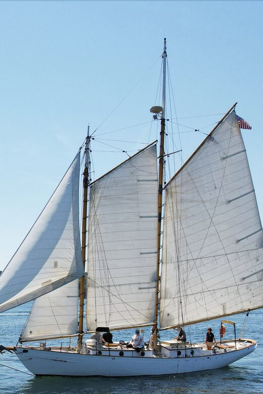 Private Morning Charter on Heart's Desire in Casco Bay - The Intimate, Family-Friendly Atmosphere