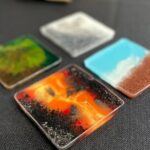 Resin Artwork in a Nolita Artist's Studio - What to Expect from Your Resin Art Workshop