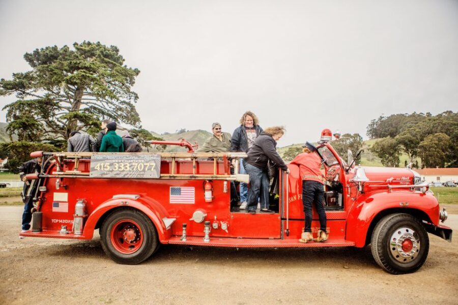 San Francisco Bay: 90-Minute Fire Engine Tour - Itinerary Breakdown: From Fishermans Wharf to the Marin Headlands
