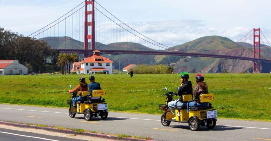 San Francisco: Electric Scooter Rental with GPS Storytelling - Exploring San Francisco with Electric Scooters and GPS Storytelling