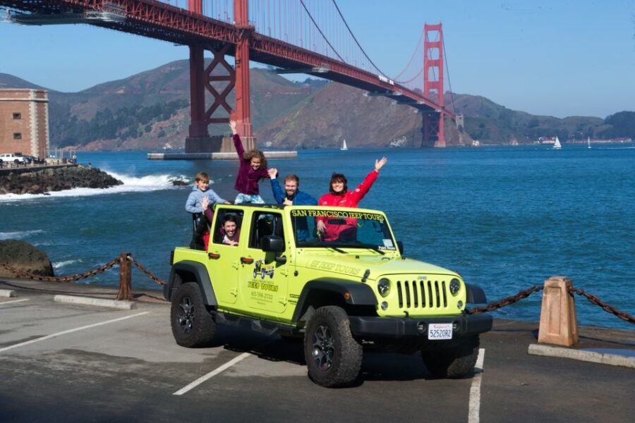 San Francisco: Private City Highlights Tour in a Jeep - In-Depth Look at the Itinerary
