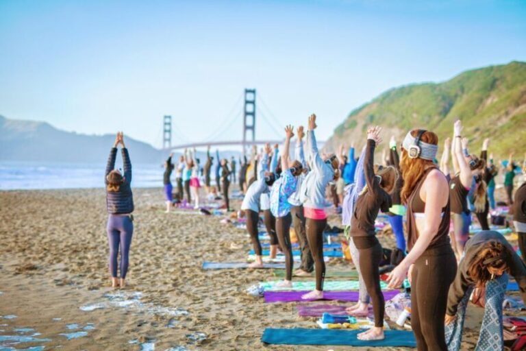 San Francisco: Silent Disco Yoga at Baker Beach - Who Will Love This Experience?