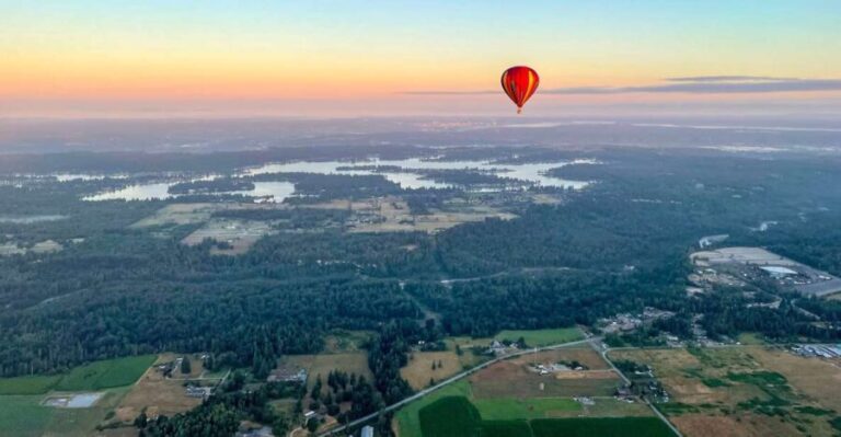 Seattle: Mt. Rainier Sunrise Hot Air Balloon Ride - The Experience: Details and Practicalities