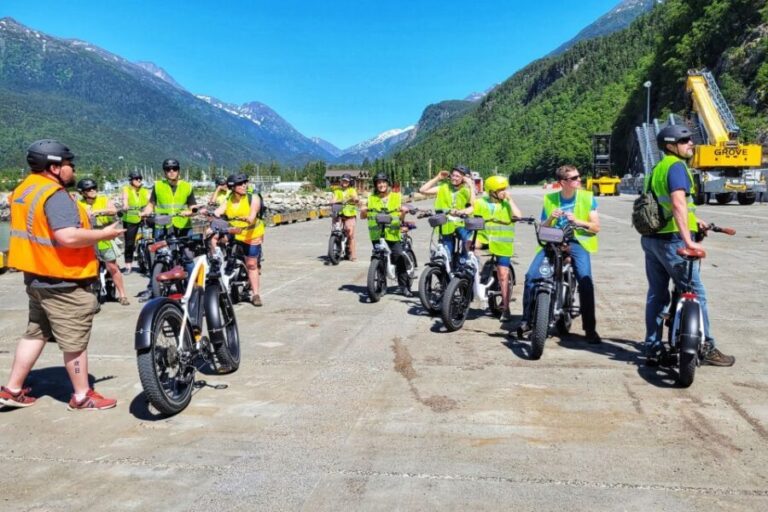 Skagway: City Highlights E-bike Tour with Gold Panning - Exploring Skagway on a Guided E-bike