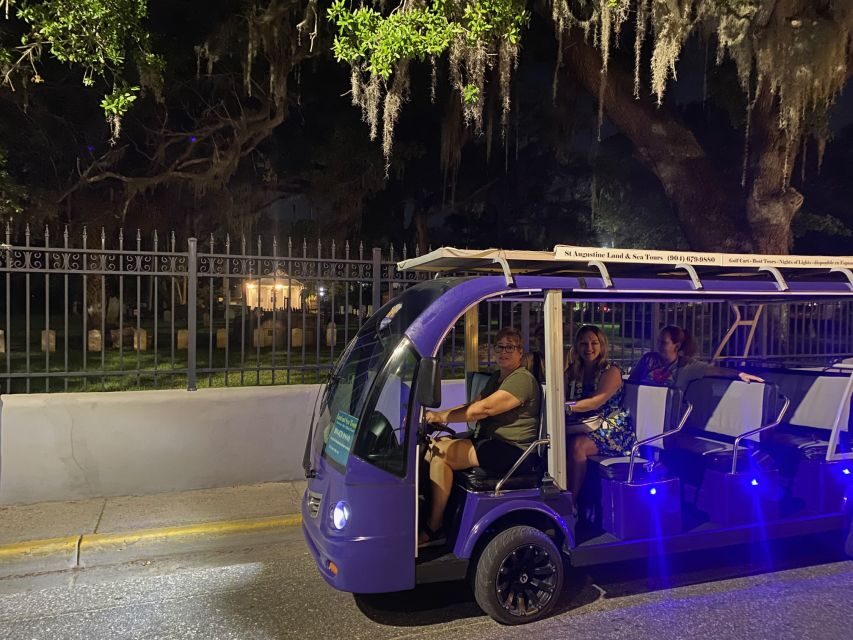St Augustine: Riding with the Ghosts Golf Cart Tour - Authentic Insights from Past Guests