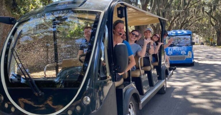 St. Augustine: Waterfront and Downtown Golf Cart Tour - Exploring Downtown and Local Architecture