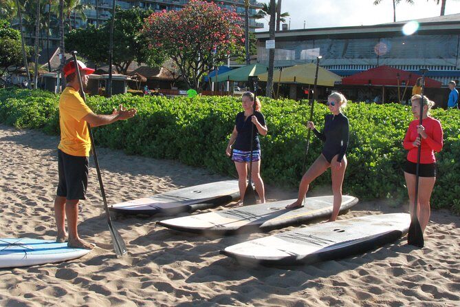 Stand-Up Paddle Board Lesson at Ka'anapali Beach - Key Points