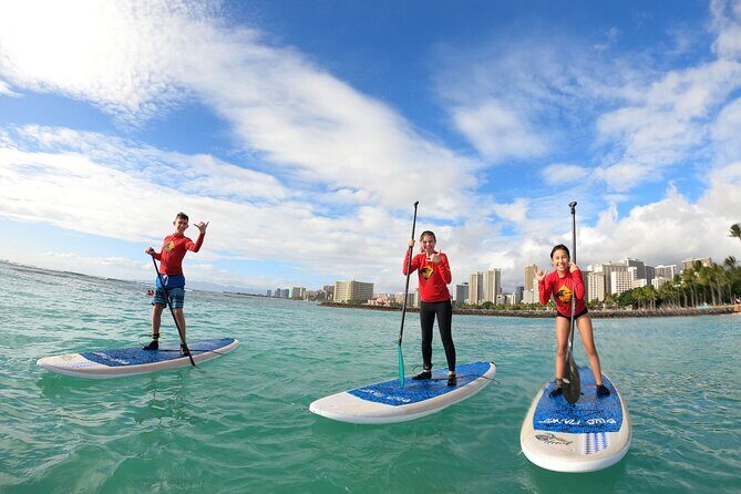 Stand Up Paddle Open Group Lesson with Waikiki Courtesy Shuttle - Breaking Down the Itinerary