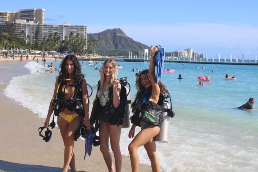 Waikiki: Honolulu Beginner Scuba Diving with Videos - Key Points