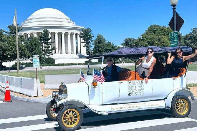 Washington DC Moonlight Tour by Electric Cart or Vintage Car - Transportation & Comfort