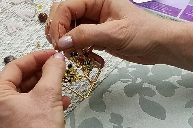 Wire Wrapping Tree of Life Necklace Class - A Closer Look at the Jewelry Making Class