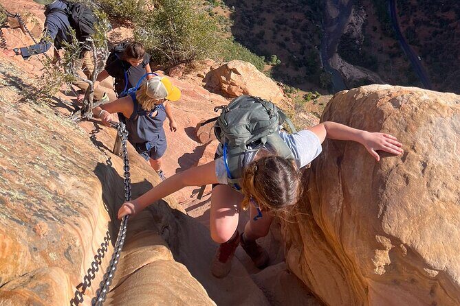 Zion National Park- Angels Landing Guided Hike Permit Included - The Sum Up