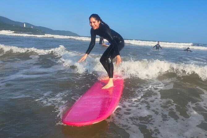 1 Hour Taster Surf Lesson at My Khe Beach - An Authentic Surfing Introduction at My Khe Beach