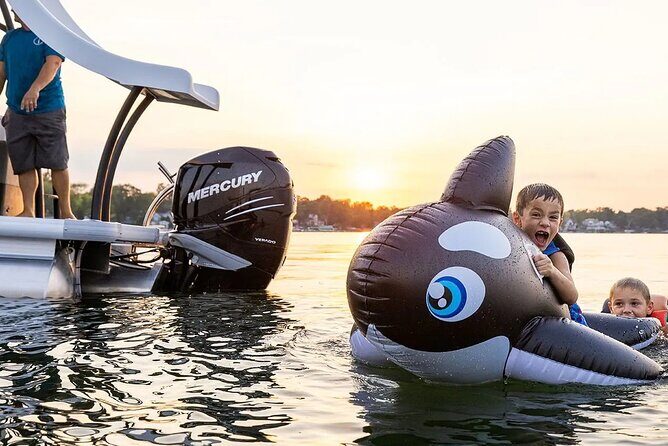12 Hour Double Decker Pontoon With Slide On Yellow Lake - The Experience: What to Expect on This Water Adventure