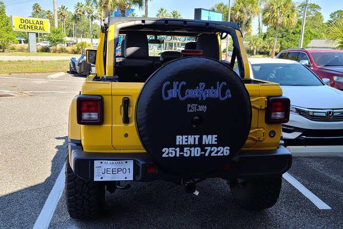 4-Door Convertible Jeep Rental in Orange Beach - Unpacking the Cost and Value