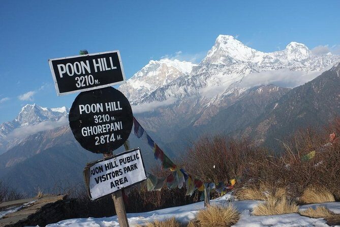 Annapurna Ghorepani Poon Hill trek from Pokhara short and easy hike in Himalaya - The Itinerary in Detail