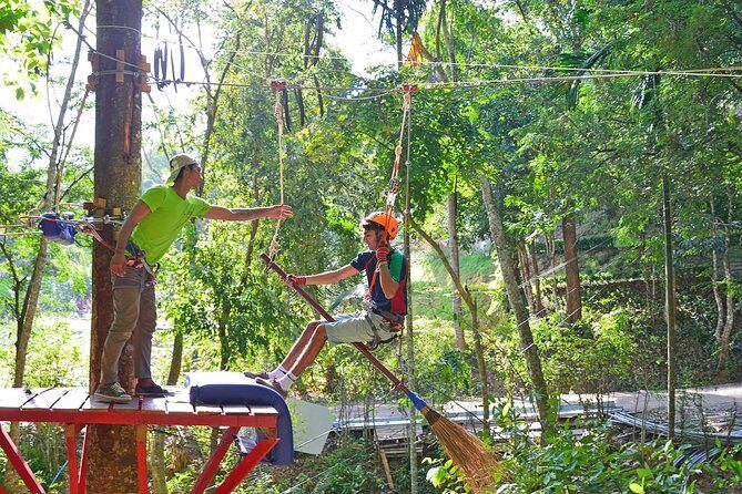 Aonang Fiore Zip Line Adventure in Krabi - How the Tour Is Structured