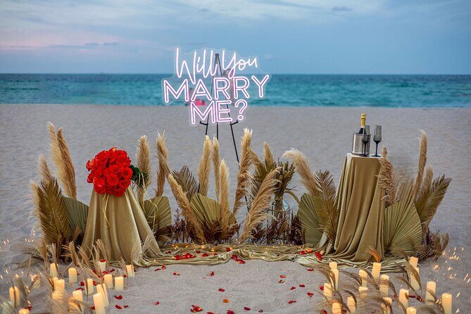 Beach Marriage Proposal - Detailed Breakdown of the Experience