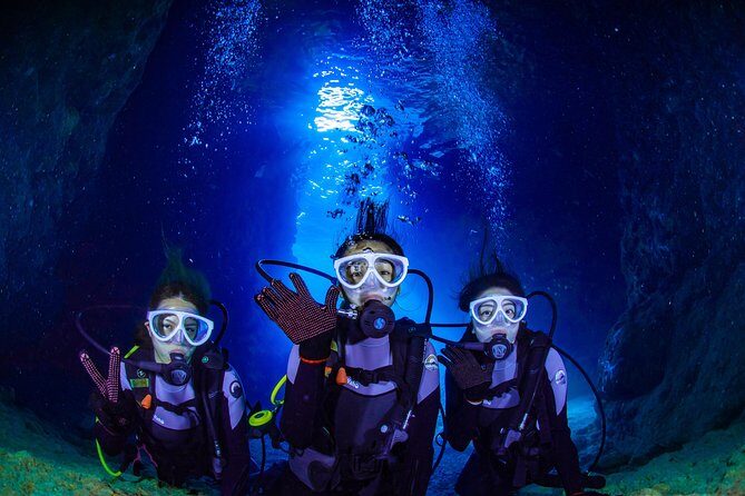 Blue cave experience diving [charter system / boat holding] | I am very satisfied with the beautiful facilities of the shop - Why This Tour Excels