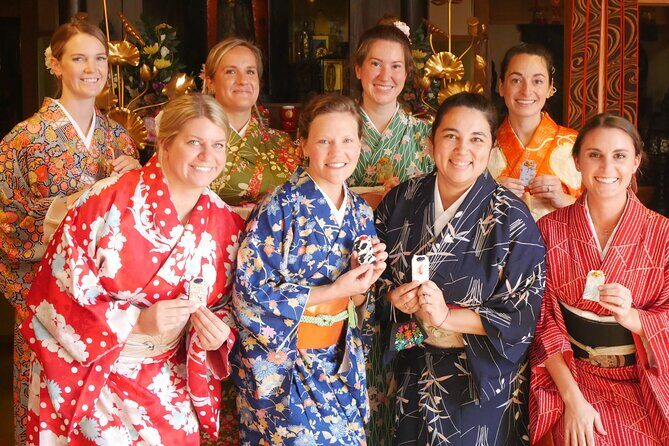 Cultural Activities :Kimono, tea ceremony, Calligraphy and Amulet - Who Will Love This Experience Most?