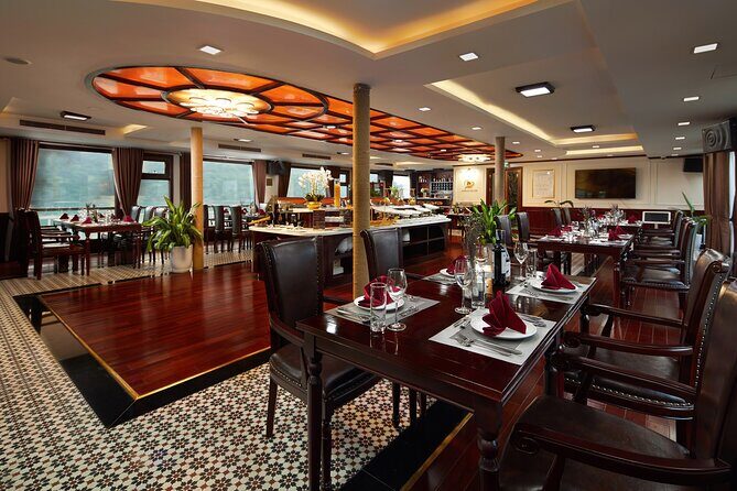 Dora Cruise Luxury 5 Star in Halong & Lan Ha Bay 2 Days 1 Night - Frequently Asked Questions