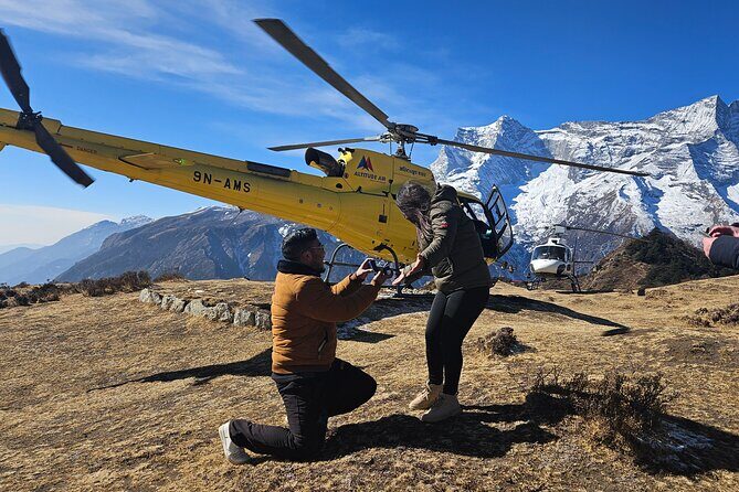 Everest base camp helicopter tour with Guarenteed Landing - An In-Depth Look at the Everest Helicopter Experience