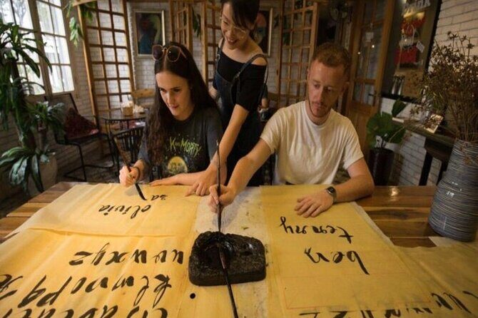 Experience Traditional Vietnamese Calligraphy Class in Ha Noi - What Will You Do During the Class?