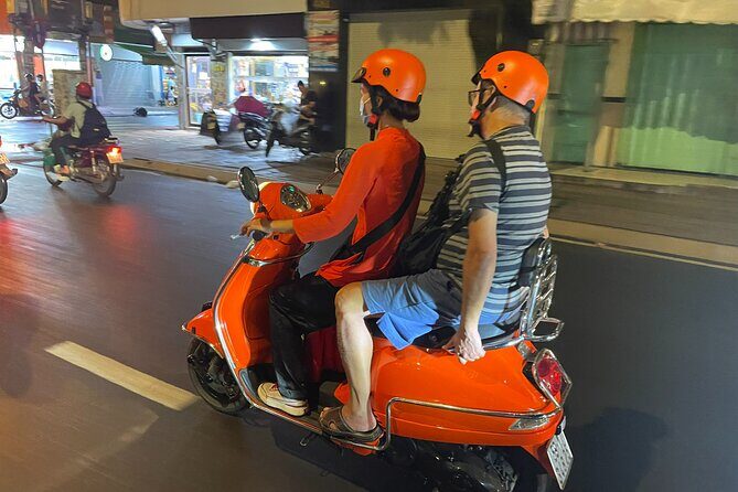 Female Riders Vespa Night Street Food + Train Street food 4 Hours - Practical Tips for Future Travelers