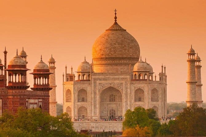 From Delhi: Private Taj Mahal Sunrise Tour with Agra Fort - Key Points