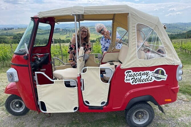 From San Gimignano: Original Tuscany wine tour by Tuk Tuk - What Travelers Say