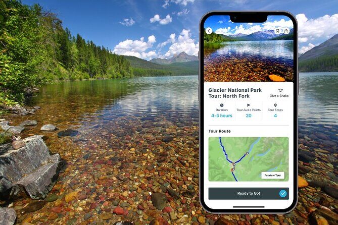 Glacier National Park North Fork Self-Guided Audio Tour - What Travelers Can Expect