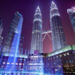 Glittering Night at Lake Symphony, River of Life & Saloma Bridge - Transportation & Logistics