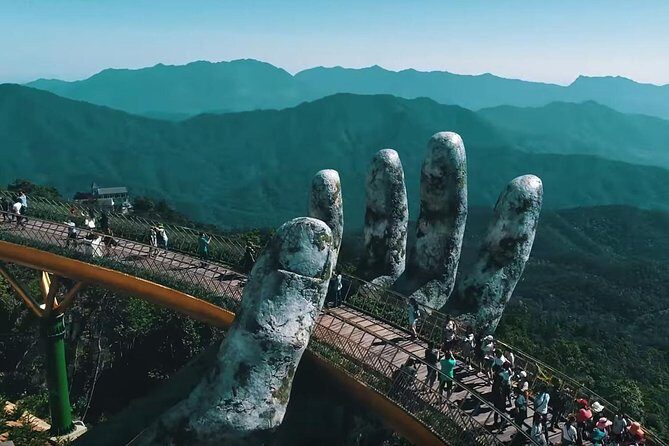 Golden Bridge & Ba Na Hills 1 Day including buffets lunch & 2 ways Cable Car - Transport and Comfort