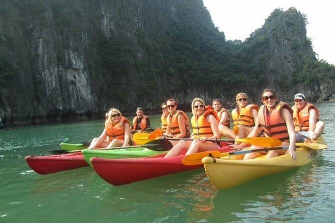 Group Halong Bay Day Cruise Including Hotel Transfers from Hanoi - The Arrival and First Impressions
