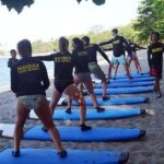 Group Surf Lesson Senggigi Lombok - The Experience in Practice
