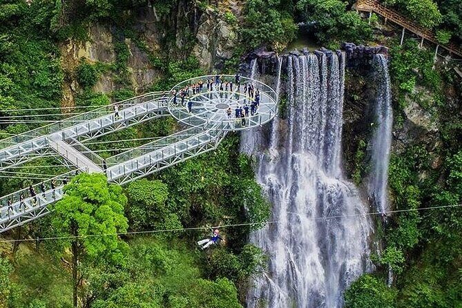 Gulong Gorge Skywalk Glass Bridge and Waterfall View Private Tour - FAQ