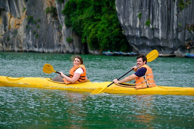 Ha Long Bay Cruise Day Tour-Cave, Kayaking,Ti top island & Lunch - The Sum Up