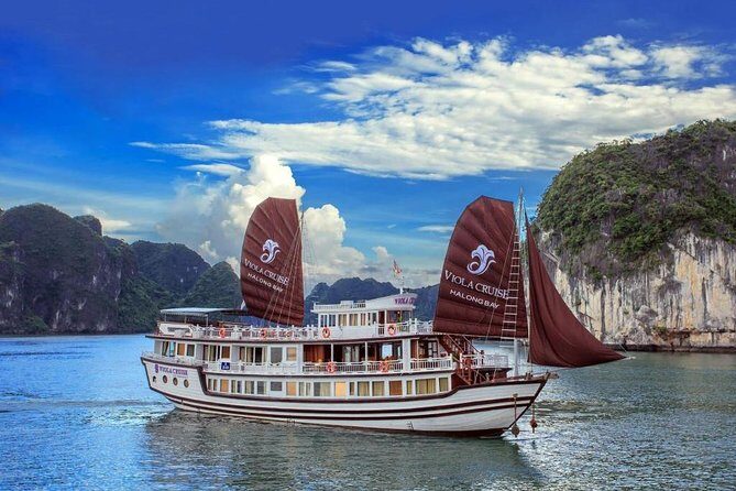 Halong Bay 2 Days 1 Night with 4 Star Cruise Luxury - The Boat and Onboard Experience